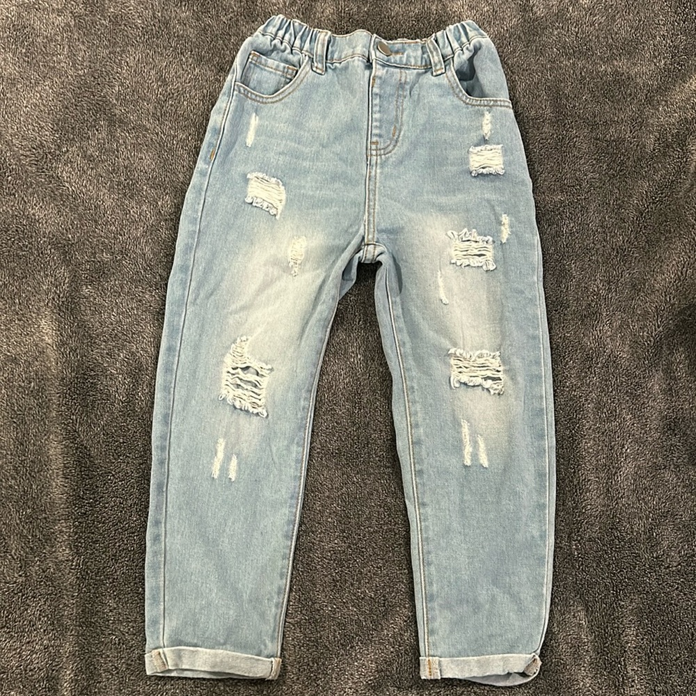 SHEIN. Jeans. 7Y. Light blue